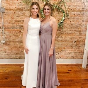 Lulu's Dresses - Lulus all about love taupe dress Lulu's Dresses - Lulus all about love taupe dress